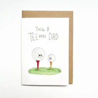 Well Drawn Card - You're a TEErrific Dad
