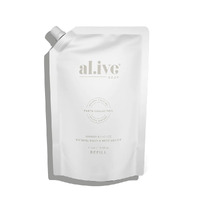 Al.ive Body Hand & Body Lotion Refill 1 Litre - Mango & Lychee