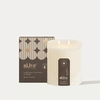 Al.ive Soy Candle - Vanilla Cream & Tonka Bean