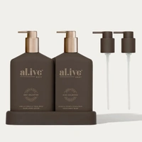 Al.Ive Wash & Lotion Duo - Vanilla Cream & Tonka Bean