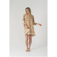 HQ Rayon Floral Dress - Multi