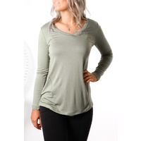 Betty Basics York Top - Avocado