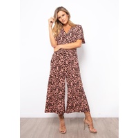 Leoni Melinda Jumpsuit - Pink Leopard
