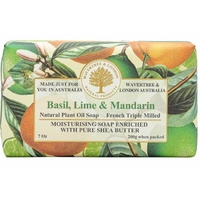 Wavertree & London-Soap Bar 200g-Basil, Lime & Mandarin