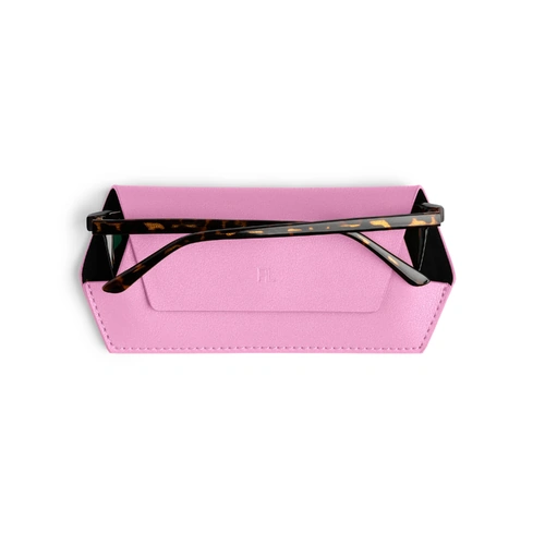 Fox And Leo Slimline Glasses Case - Candy Pink