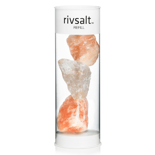 Rivsalt Refill - Himalayan Pink rock Salt 3 Piece
