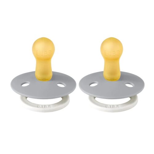Bibs Colour Round Pacifier GLOW Size 2 - Cloud