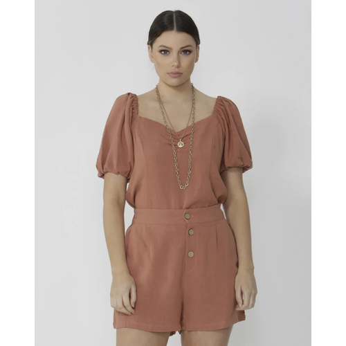 Sass-Sutton Short-Terracotta [Size: 12]