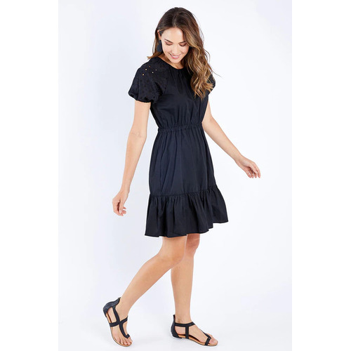 Sass-Elodie Dress-Black