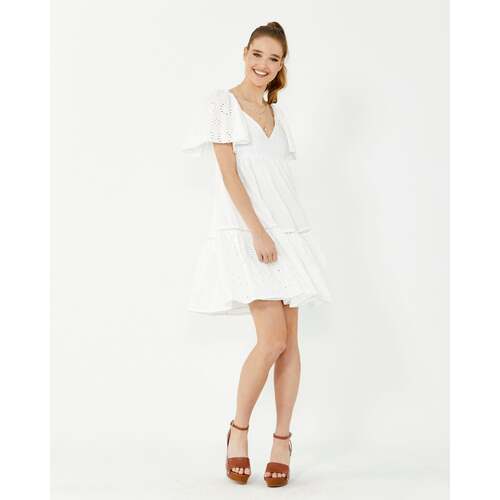 Sass Evelyn Dress - White
