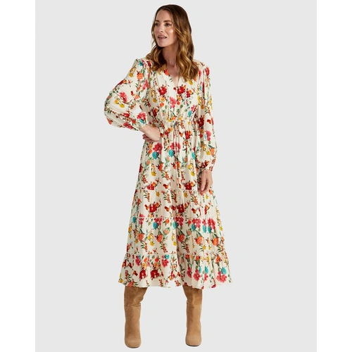 Fate+Becker Guadalupe Dress - Cream Rio