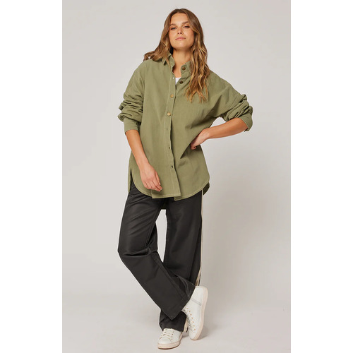Cartel & Willow Tamika Shirt - Khaki