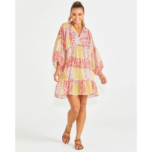 Sass Ruth Dress - Paisley [Size: 14]