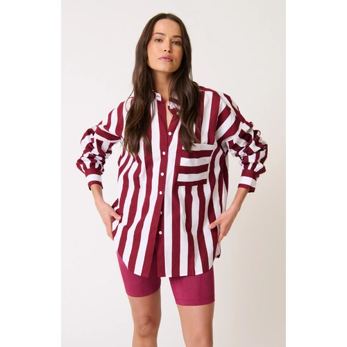 Cartel & Willow Adalyn Shirt - Plum