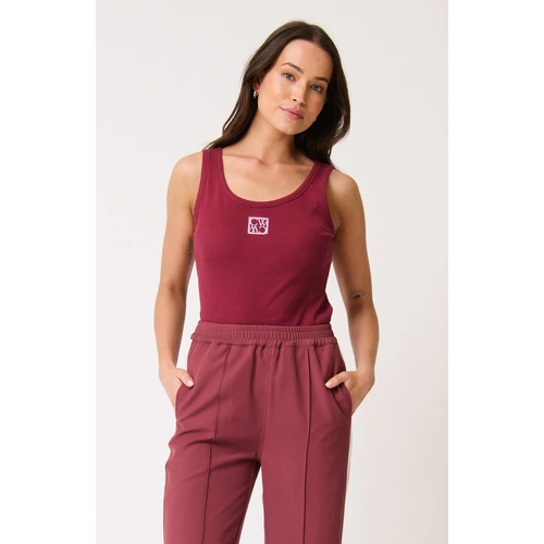 Cartel & Willow Tarrah Tank- Plum