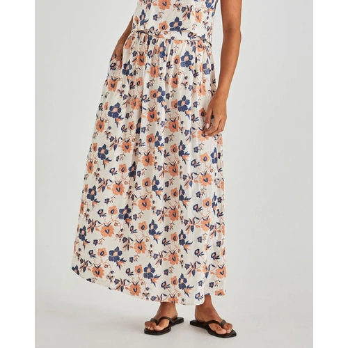 Sass Luca Full Skirt - Floral Embroidery