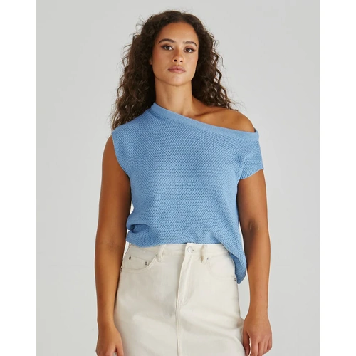 Sass Jaci Knit Top - Blue