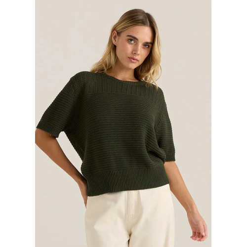 Sass Cherri Tee - Olive [Size: 8]