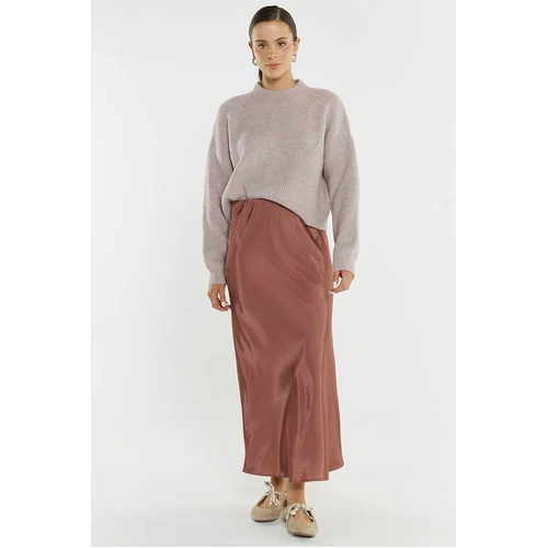 Sass Nell Bias Skirt - Rosewood