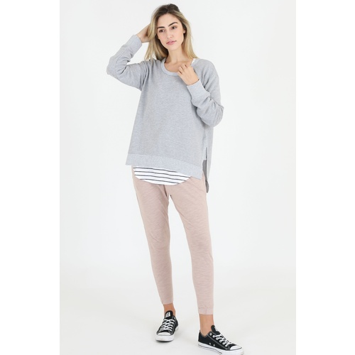 3rd Story Ulverstone Sweater - Grey Marle [Size: XSmall]