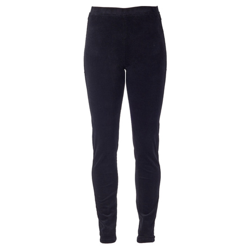 Vassalli Skinny Leg Cord Pull On [Colour: Black]