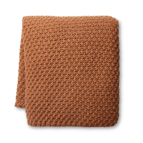 Madras Link Jarah Throw - Clay
