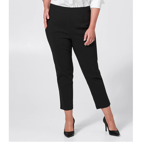 Vassalli Slim Leg 7/8 Lightweight Pull on Pant - Navy