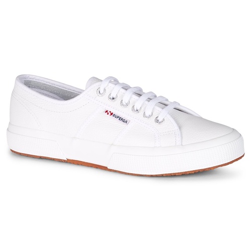 Superga 2750 White Leather Shoe