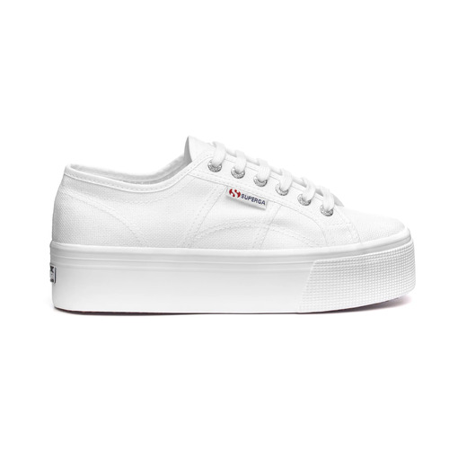 Superga 2790 Cotw Linea Up and Down Platform - White