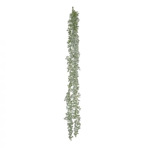 Rogue Flocked Hanging Pearls 71cm - Grey/Green
