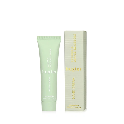 Huxter 35ml Hand Cream - Lychee & Apple Blossom (Green)