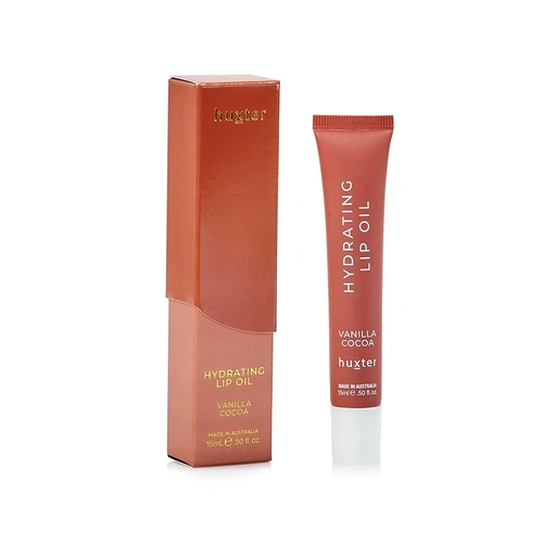 Huxter Hydrating Lip Oil 15ml - Vanilla Cocoa