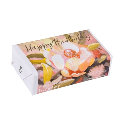 Huxter Prime Flower Happy Birthday - Basil Lime & Mandarin