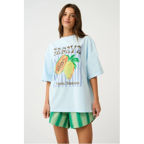 Cartel & Willow Jeana Tee - Papaya