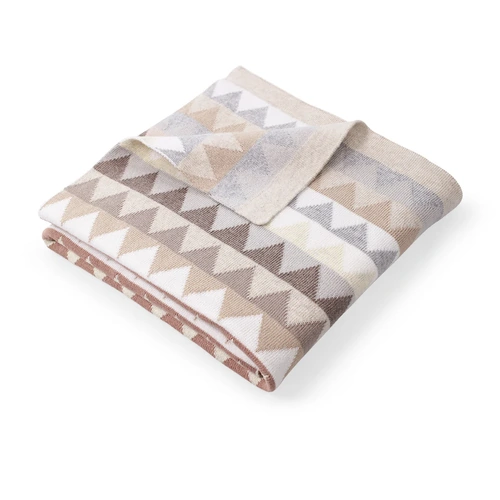 DLUX Archie Baby Stroller Blanket - Natural