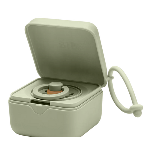 Bibs Pacifier Box - Sage