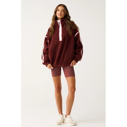 Cartel & Willow Margot Pullover - Mulberry