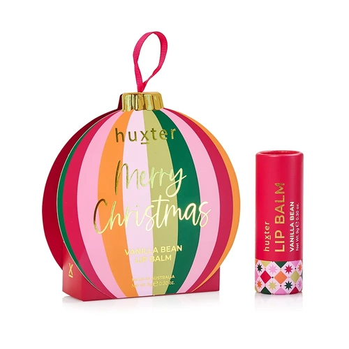 Huxter Hanging 9gm Lip Balm Bauble - Stripes
