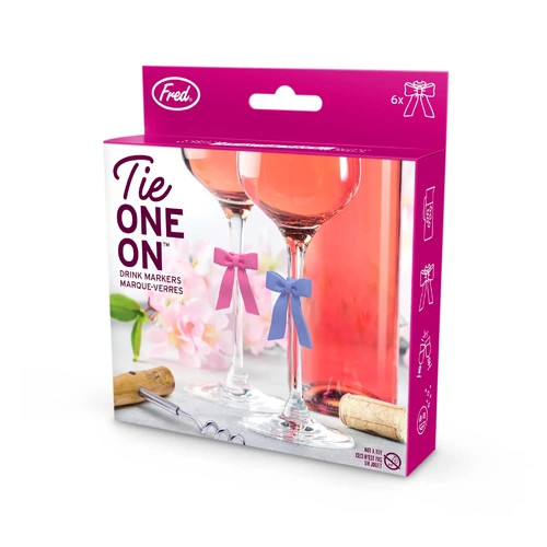 Fred Tie One On Drink Markers - Set of 6