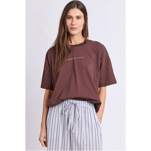 Foxwood Captain Tee - Chocolate