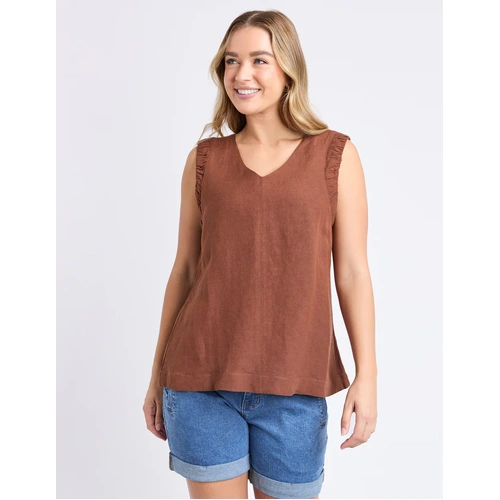 Foxwood Bermuda Top - Chocolate