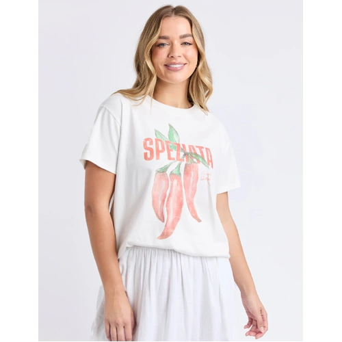 Foxwood Speziata Tee - Vintage White