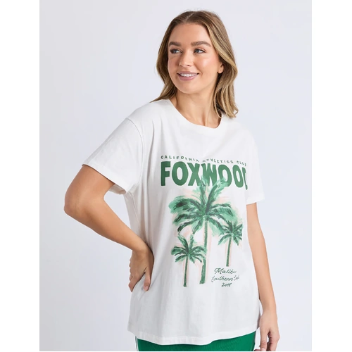 Foxwood Malibu Tee - Vintage White
