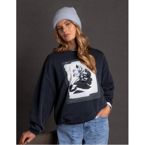 Foxwood True Bloom Crew - Charcoal