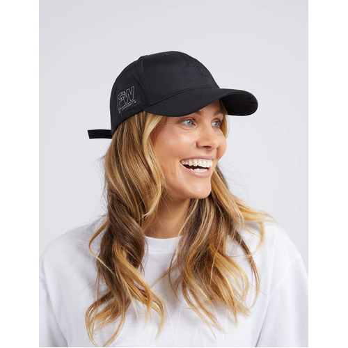 Foxwood Running Cap - Black