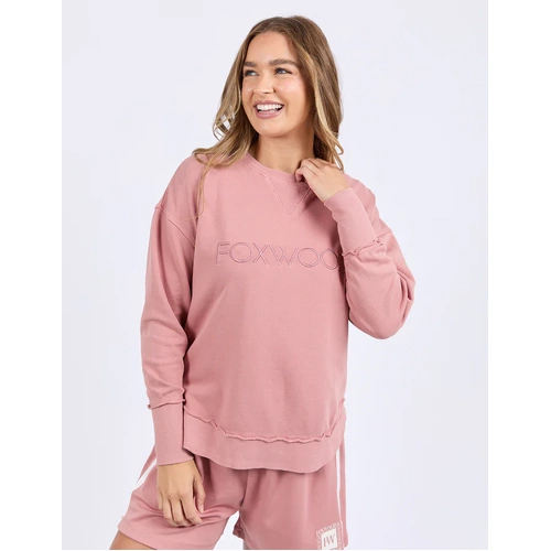 Foxwood Simplified Crew - Dusty Rose