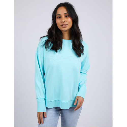 Foxwood Simplified Crew - Light Blue