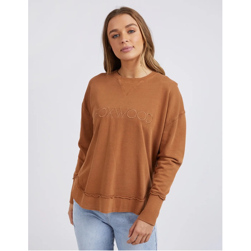 Foxwood Simplified Crew - Tan