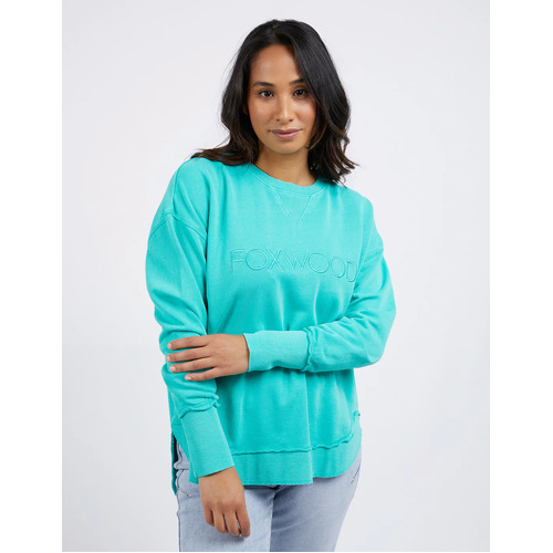 Foxwood Simplified Crew - Teal