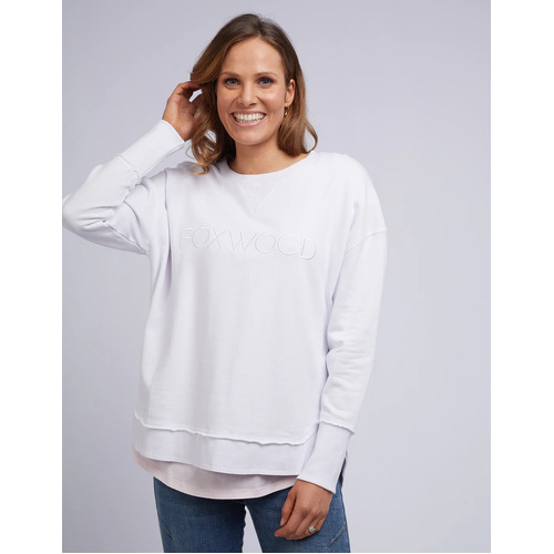 Foxwood Simplified Crew - White